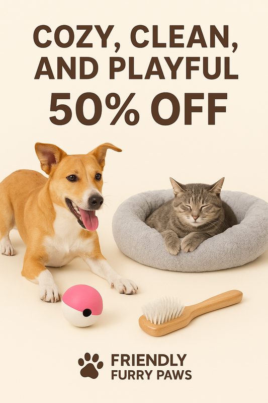 Because They Deserve the Best — Furry Paws 50% Off Comfort &amp; Care Sale